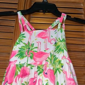 Tommy‎ Bahama Girl’s Flamingo Sundress Size 4